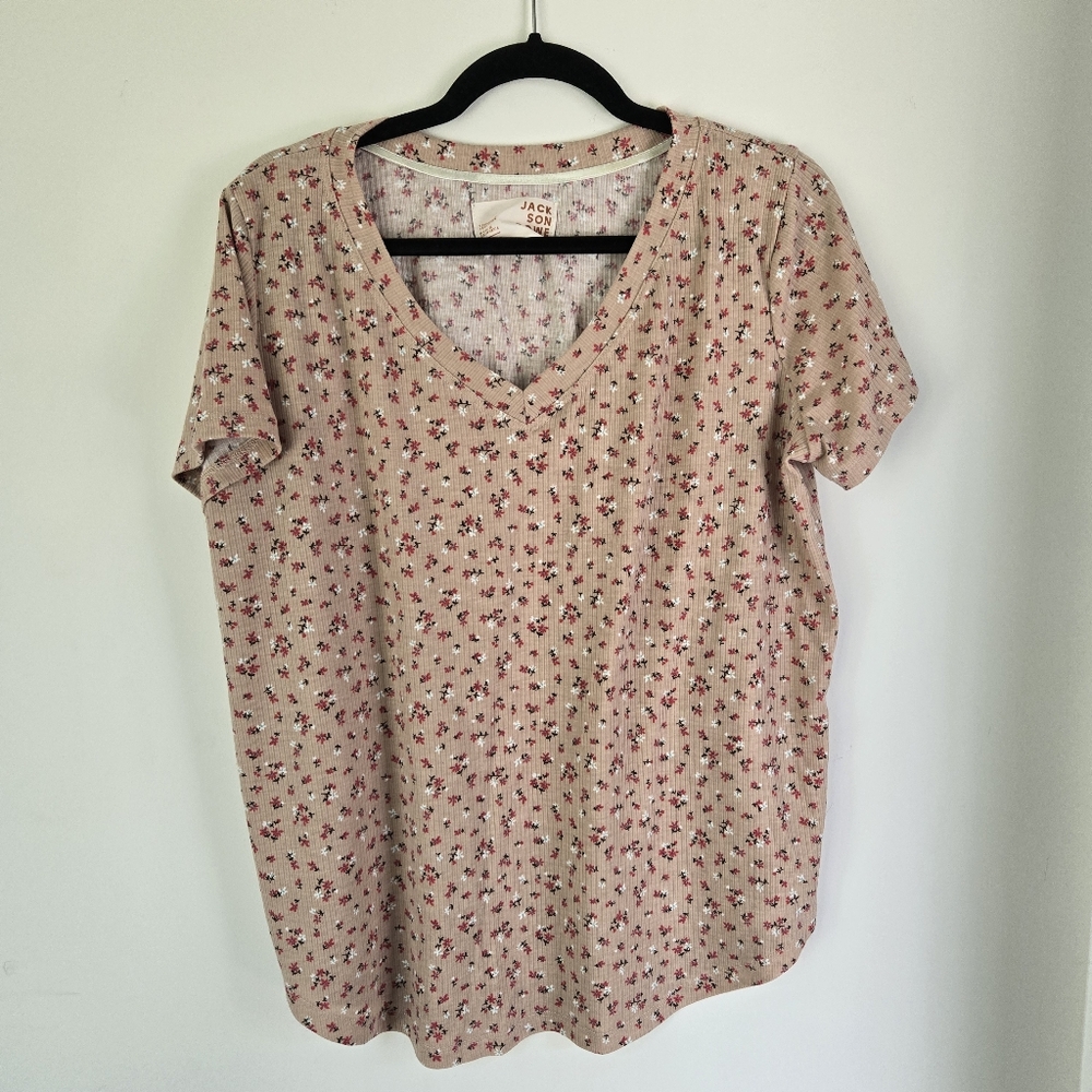 Jackson Rowe V Neck Tee
